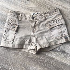Miss Me Studded shorts